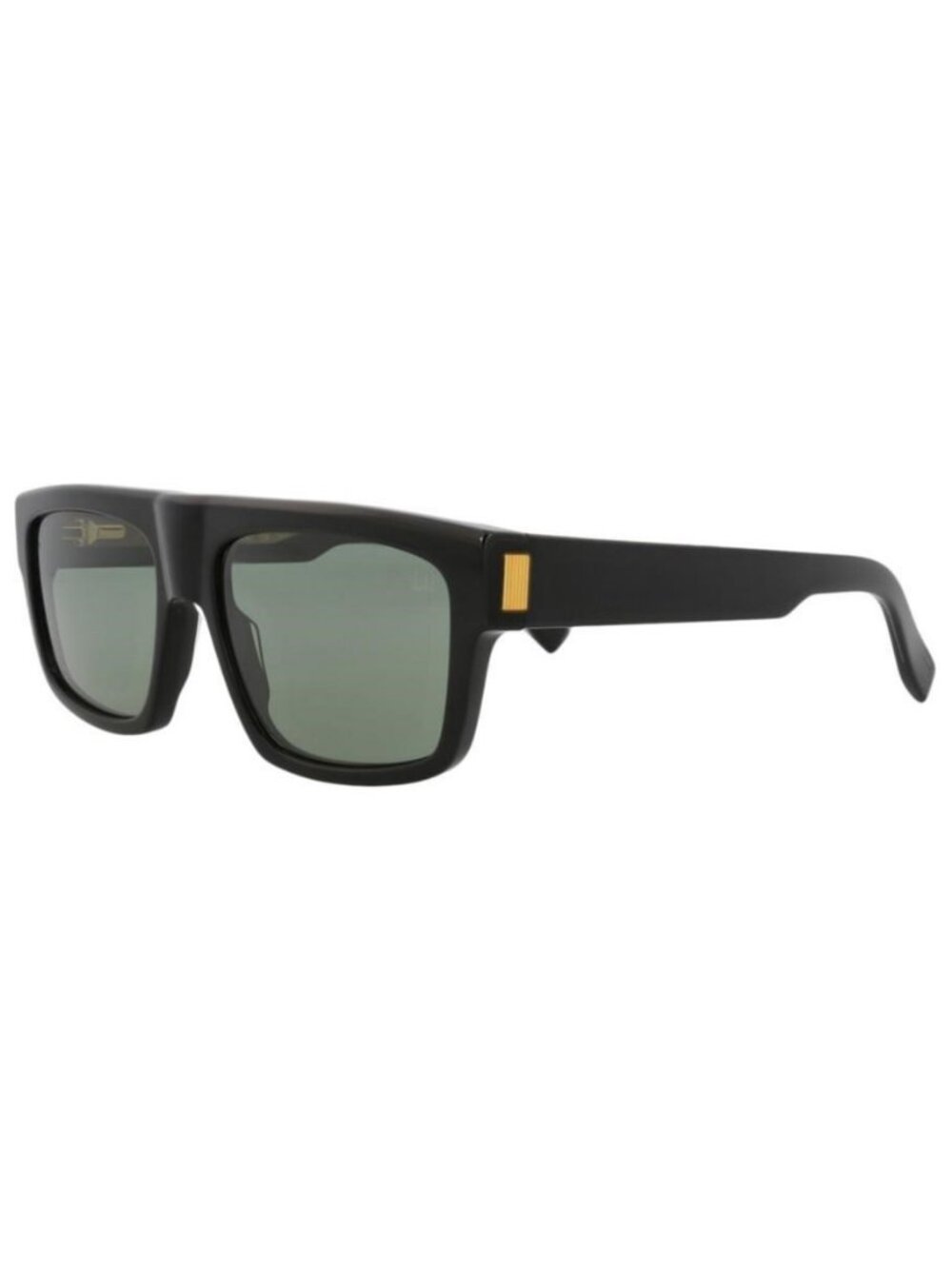 New Dunhill Mens Square/Rectangle Black Black Green Fashion Designer Sunglasses